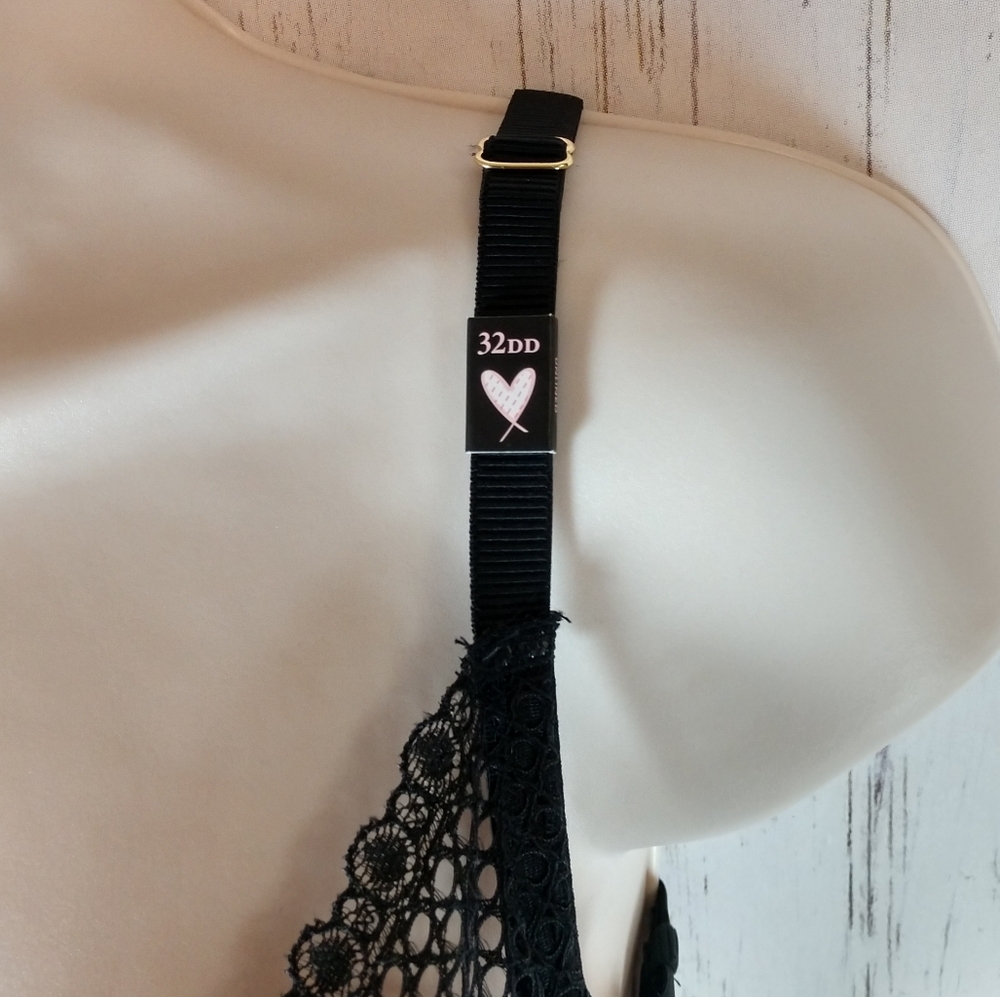 Victoria's Secret Fishnet Lace Push-up Bra - Picture 9 of 11